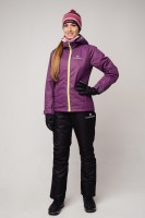Женский утеплённый прогулочный лыжный костюм Nordski Motion Purple/Black