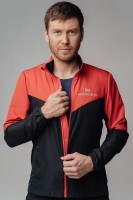 Мужская куртка для бега Nordski Sport red-black