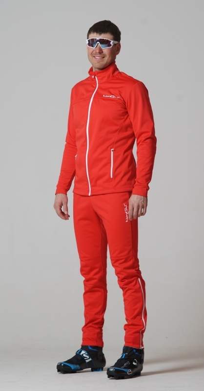 Утеплённый мужской разминочный лыжный костюм Nordski Россия NSM435901 купить за 7 099 руб. в Wear-termo.ru