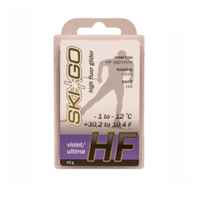 Парафин SKIGO HF, (-1-12 C), Violet 45 g