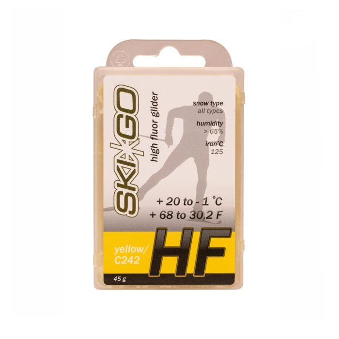 Парафин SKIGO HF, (+20-1 C), Yellow 45 g