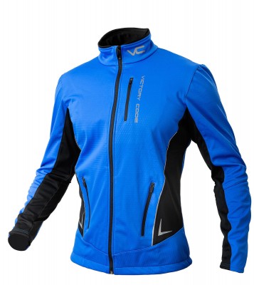Разминочная лыжная куртка 905 Victory Code Speed Up A2 синяя