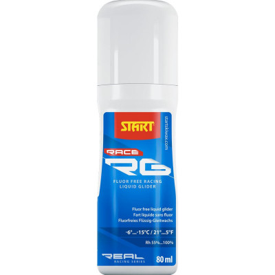 Жидкая мазь скольжения START RG RACE, (-6-15 C), Blue, 80 ml