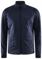 Элитная утепленная беговая куртка CRAFT Sub Zero Jacket 2 темно-синяя