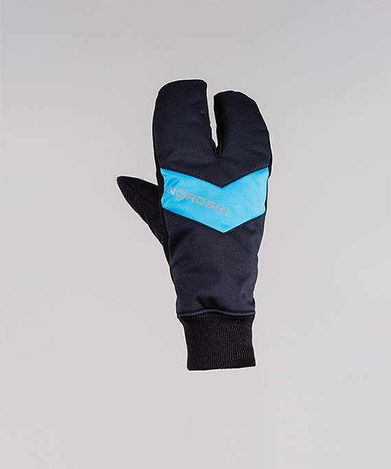 Перчатки-лобстеры Nordski Arctic Blue-black WS