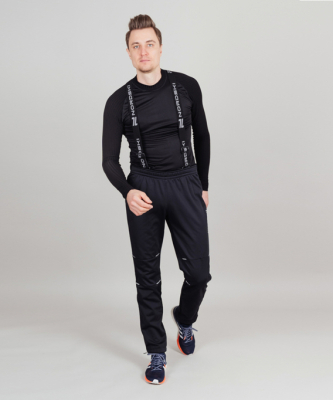 Лыжные брюки Nordski Premium black мужские