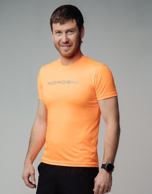 Мужская футболка Nordski Logo orange