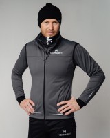 Мужской лыжный жилет Nordski Pro graphite-black