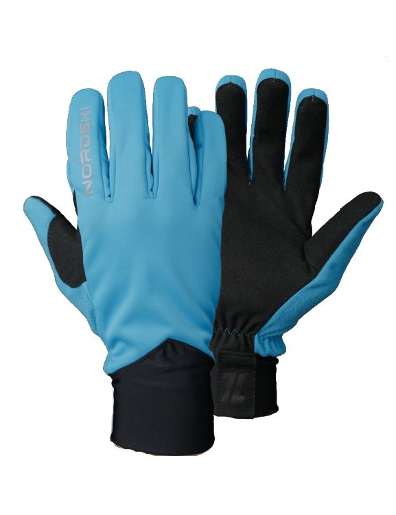 Лыжные перчатки гоночные Nordski Elite blue-black