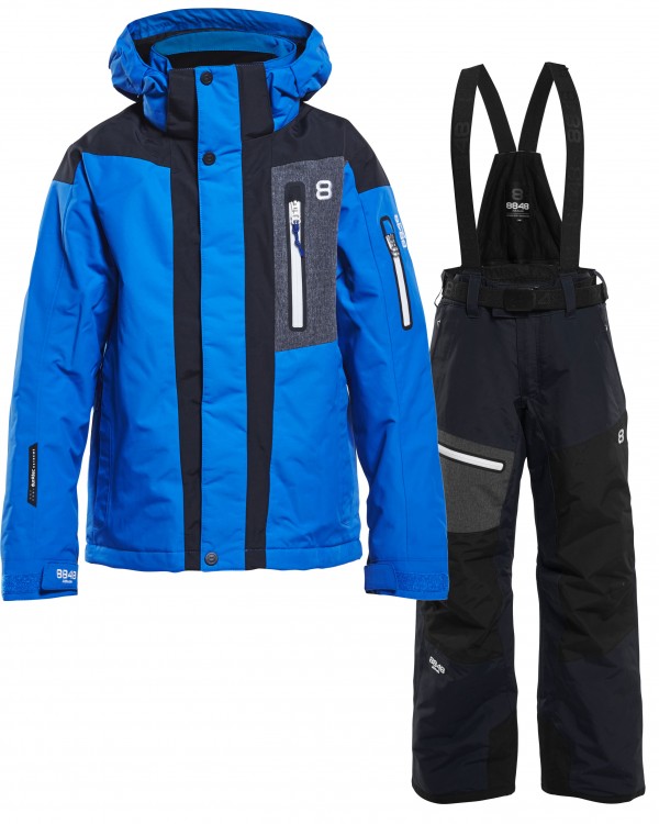 Горнолыжный костюм детский 8848 Altitude Aragon blue-black Defender