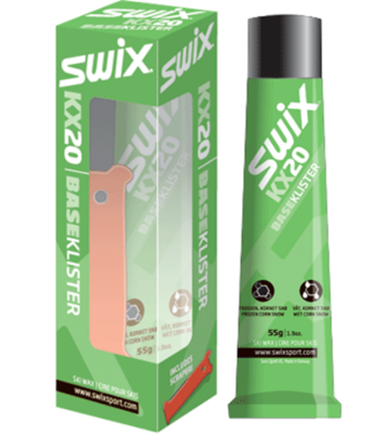 Клистер со скребком SWIX Base, Green, 55 g