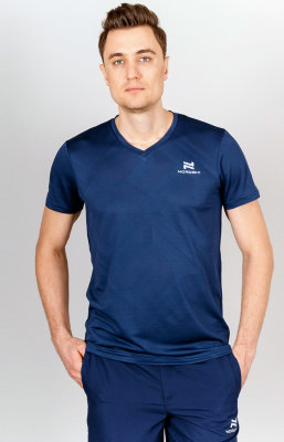 Мужская спортивная футболка Nordski Оrnament Dark blue
