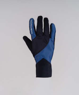 Лыжные перчатки гоночные Nordski Pro Black/Indigo Blue