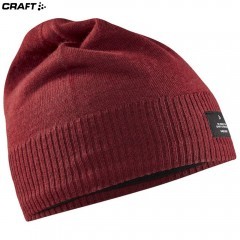 Шапка Craft Urban Knit Hat бордовая