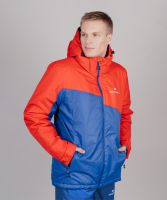 Теплая зимняя куртка Nordski Active True blue/red мужская