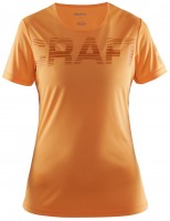 Футболка Craft Prime Run Logo orange женская
