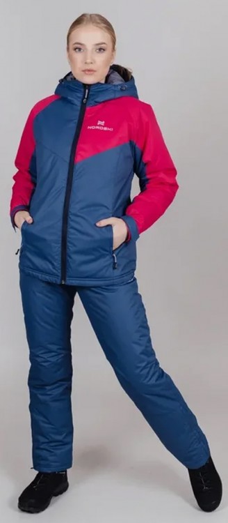 Женский теплый зимний костюм Nordski Premium Sport Denim