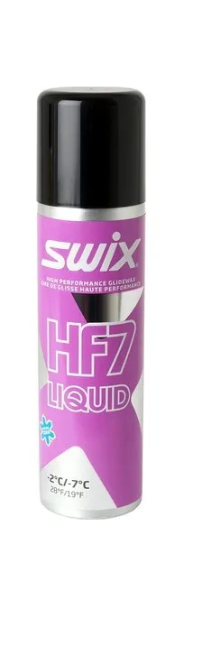 Жидкая мазь скольжения SWIX HF7XLiq, (-2-7 С), Violet, 125 ml