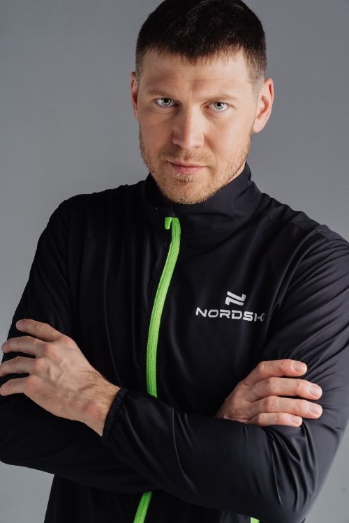 Детская куртка для бега Nordski Jr Motion черная