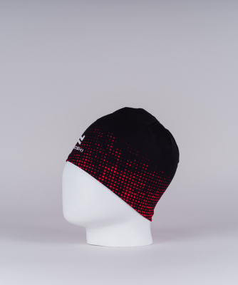 Гоночная шапка Nordski Pro Black/Red