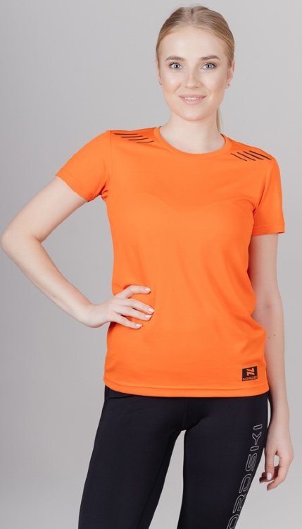 Женская футболка Nordski Run Orange