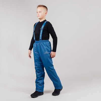 Теплые детские зимние брюки Nordski Jr. True Blue