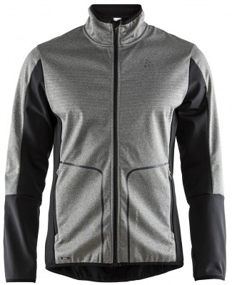 Элитная лыжная куртка Craft Sharp Softshell XC Grey мужская