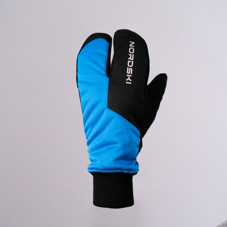 Перчатки-лобстеры Nordski Arctic Blue-black WS 19-20