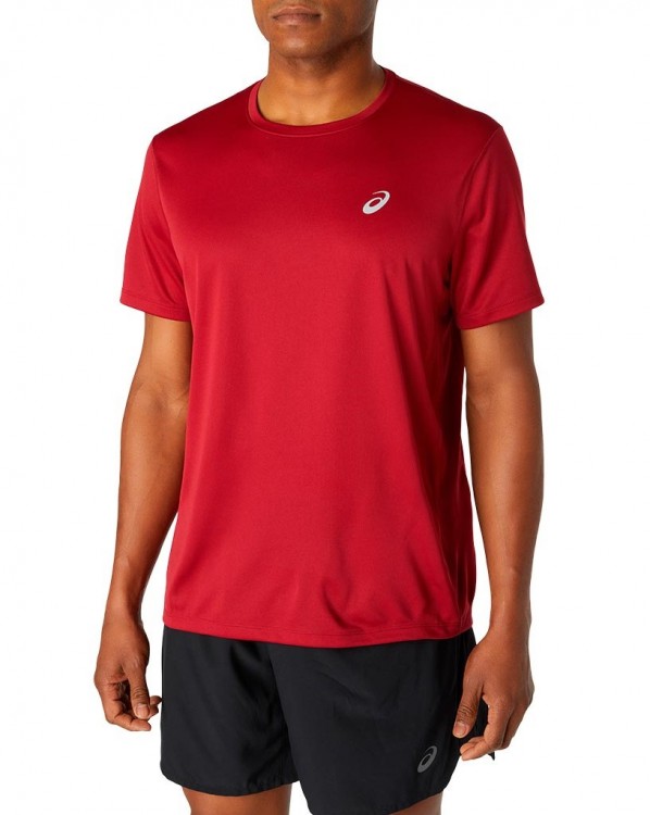 Мужская футболка для бега Asics Katakana Short Sleeve Top красная