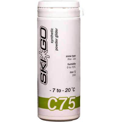 Порошок углеводородный SKIGO C75, (-7-20 C), Green 60 g