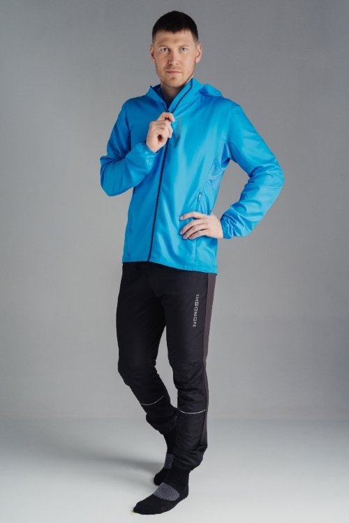 Детский костюм для бега Nordski Jr Run light-blue