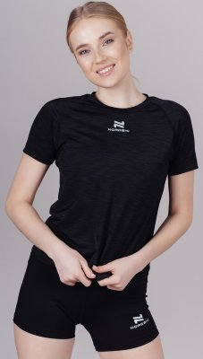 Женская спортивная футболка Nordski Pro black