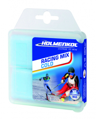 Парафин высокофтористый  HOLMENKOL RacingMix COLD, (-10-18 C), 2х35г