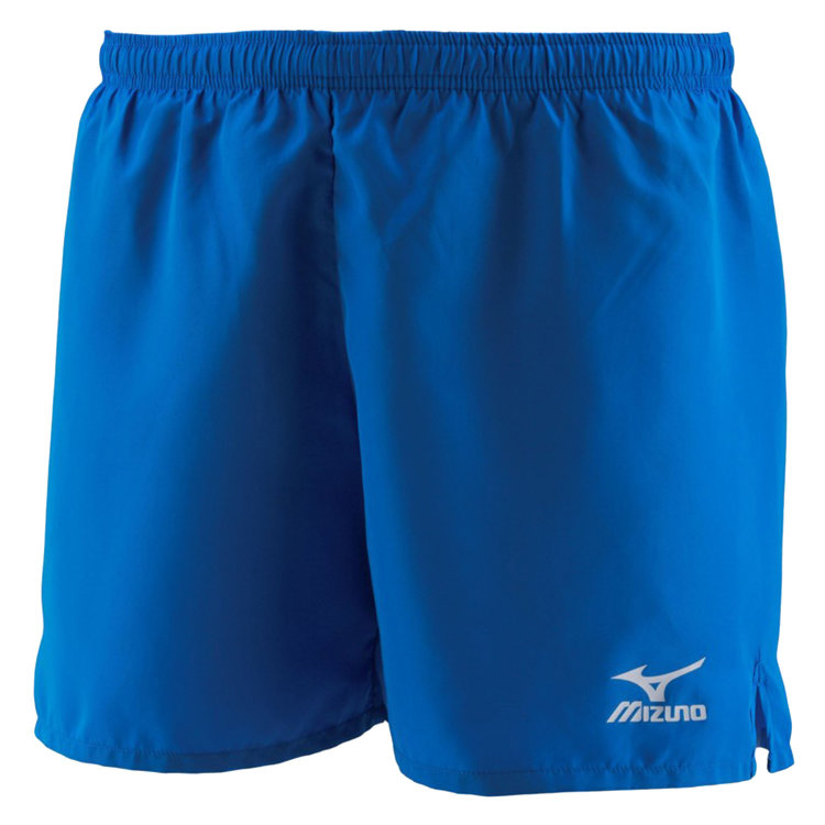 Шорты беговые мужские Mizuno Woven square shorts blue