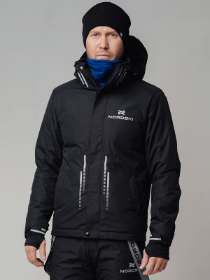 Nordski Extreme black мужская горнолыжная куртка