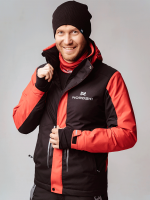 Nordski Extreme black-red мужская горнолыжная куртка