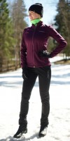 Детский утеплённый лыжный костюм Nordski Motion Purple-Black