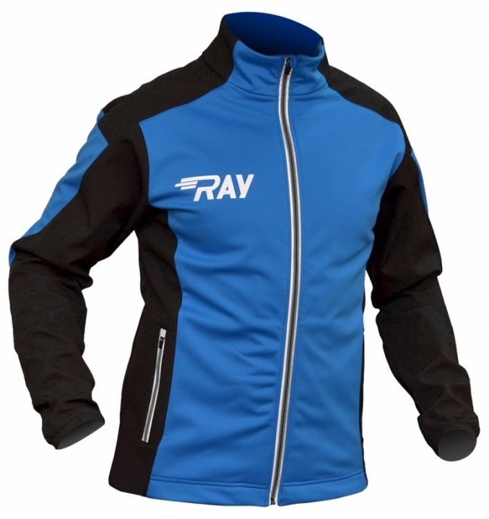 Разминочная куртка Ray Pro Race WS мужская чёрно-синяя