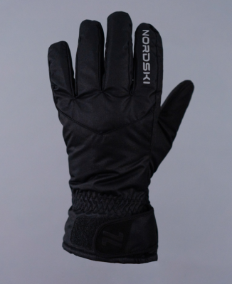 Тёплые зимние перчатки Nordski Arctic Black Membrane