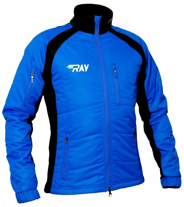 Тёплая лыжная куртка Ray OUTDOOR blue-black
