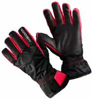 Тёплые зимние перчатки Nordski Arctic Black-Raspberry Membrane