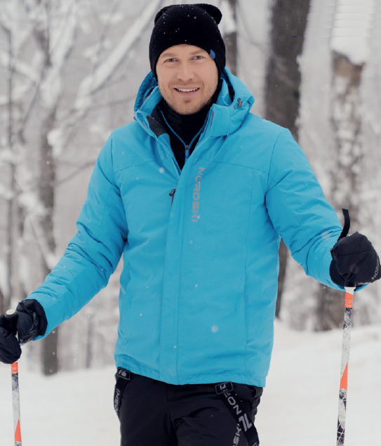 Мужская утепленная лыжная куртка Nordski Mount Blue