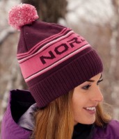 Теплая шапка Nordski Stripe Violet