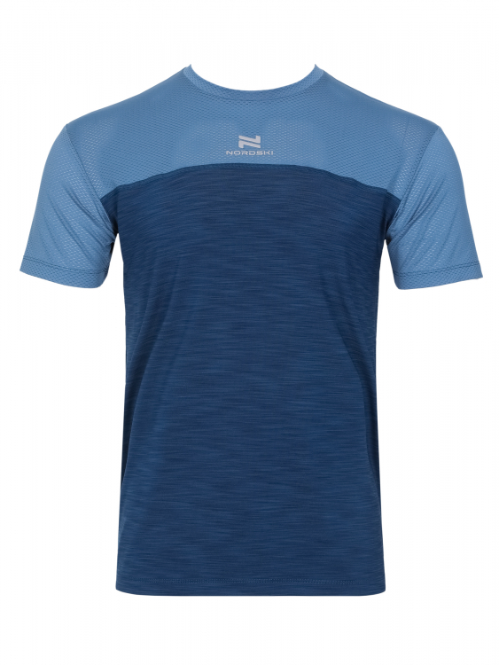 Мужская спортивная футболка Nordski Pro Energy Arctic/Blue