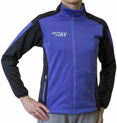 Утепленная лыжная куртка Ray Race WS Purple-Black женская