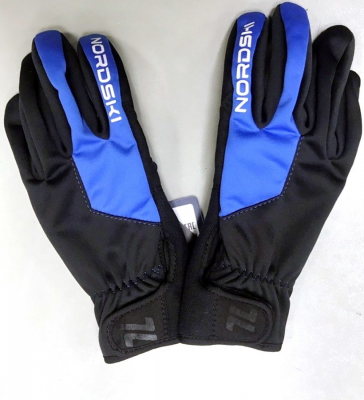 Перчатки детские Nordski Jr Racing WS black-blue