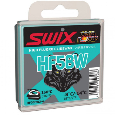 Мазь скольжения SWIX HF5BWX, (-8-14 C), black, 40 g