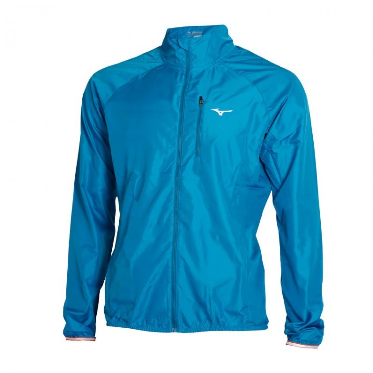 Куртка для бега Mizuno Impulse Impermalite Jacket blue