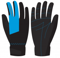 Перчатки гоночные детские Nordski Jr Racing WS black-blue