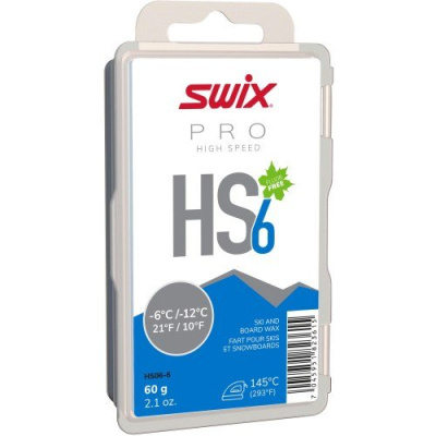 Мазь скольжения SWIX HS Blue, (-6-12 C), 60 g